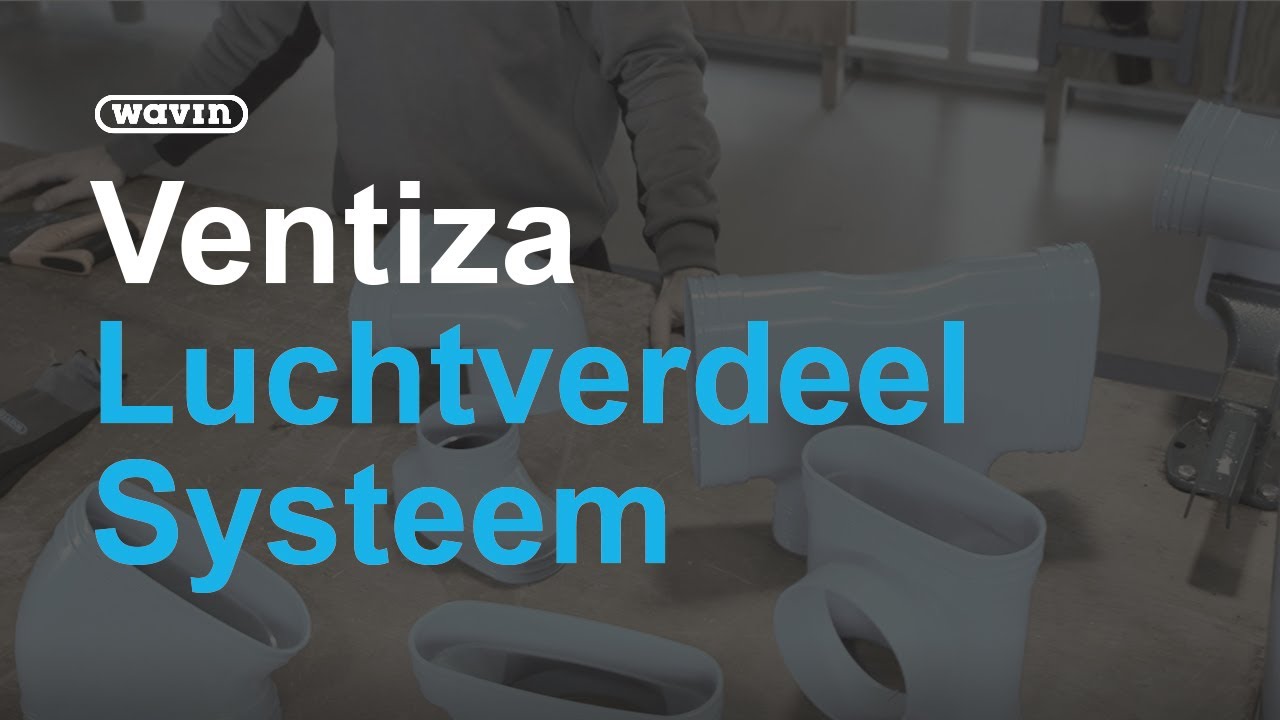Ontdek het Wavin Ventiza luchtverdeelsysteem voor ventilatie.