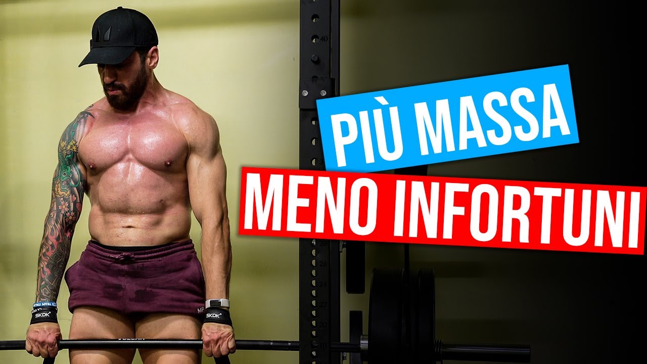Massa muscolare al massimo, infortuni al minimo (guida pratica)