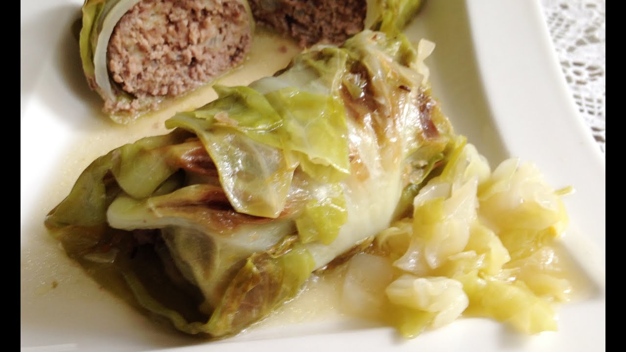Kohlroulade zubereiten