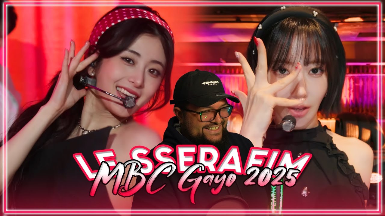 LE SSERAFIM 'HOT & Come Over' MBC GayoDaejaejeon 2025 REACTION | CAN SAKURA NOT 😍