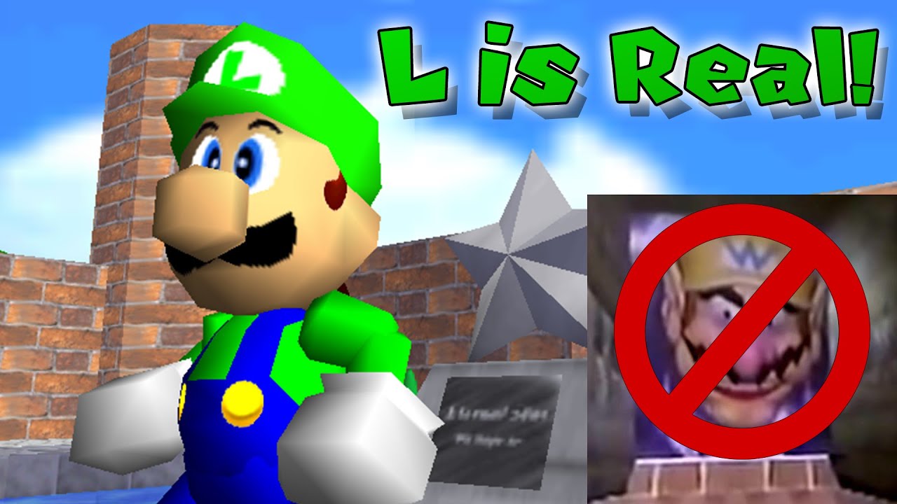 SM64: L is Real! The Wario Apparition, Not so Much!