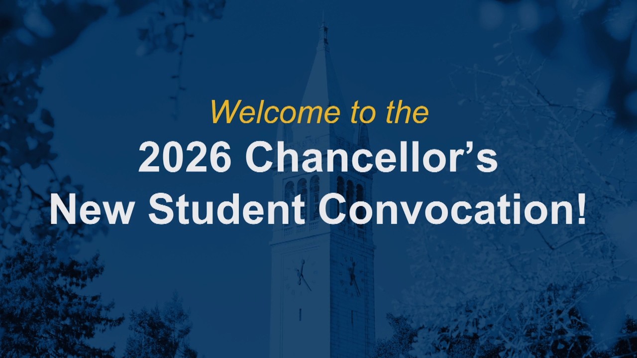 Golden Bear Orientation - New Student Convocation 2026