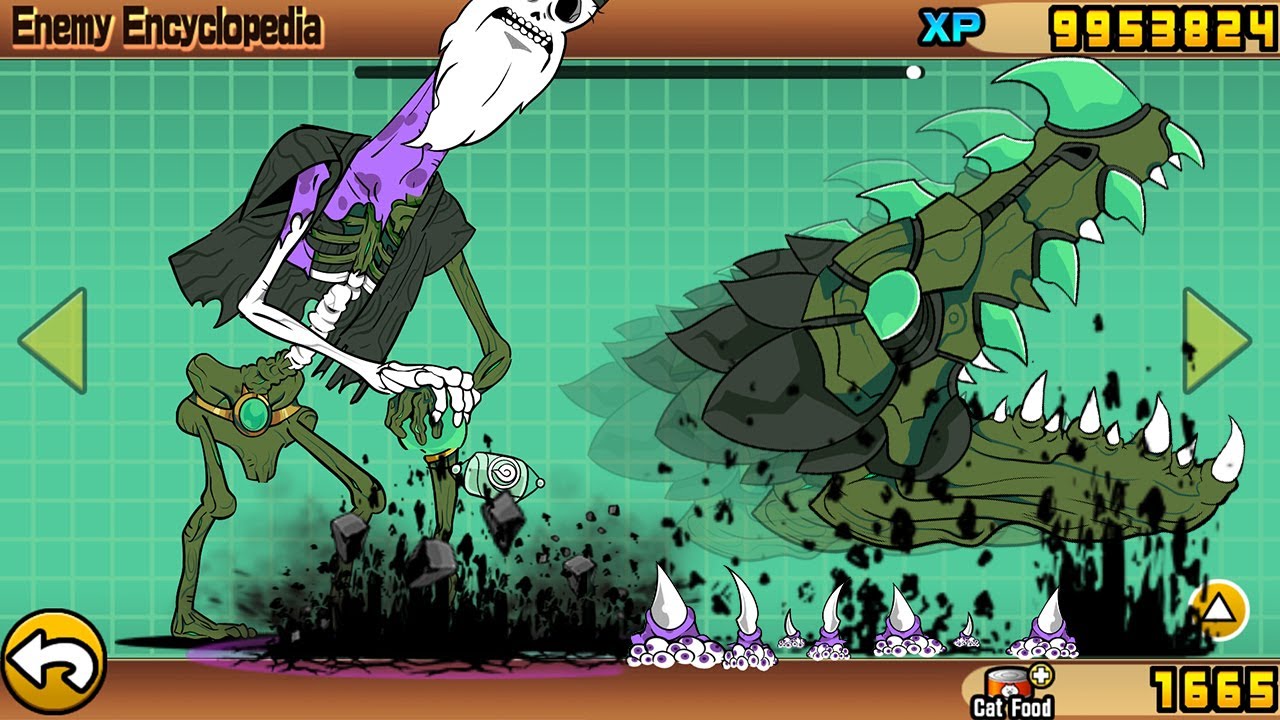 The Battle Cats - Ancient Immortal Papaluga! (ZOMBIE & RELIC)