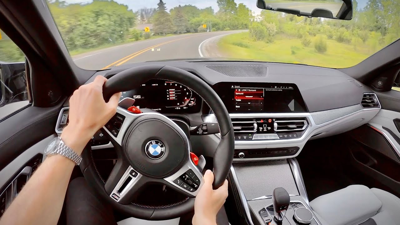 BMW M3 Competition 2021 года — первые впечатления от первого лица