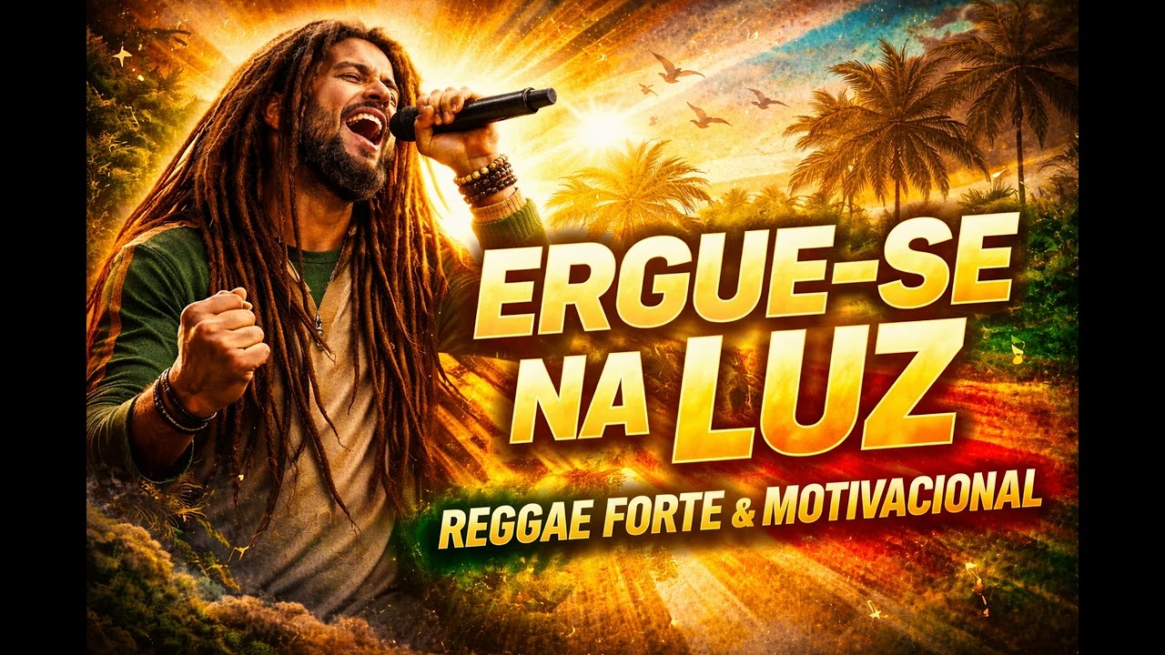 ERGUE-SE NA LUZ 🌿 Reggae Forte e Motivacional | Energia Positiva & Consciência