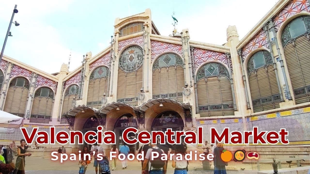 Exploring Valencia Central Market 🥑🍊 | Spain’s Most Famous Food Market