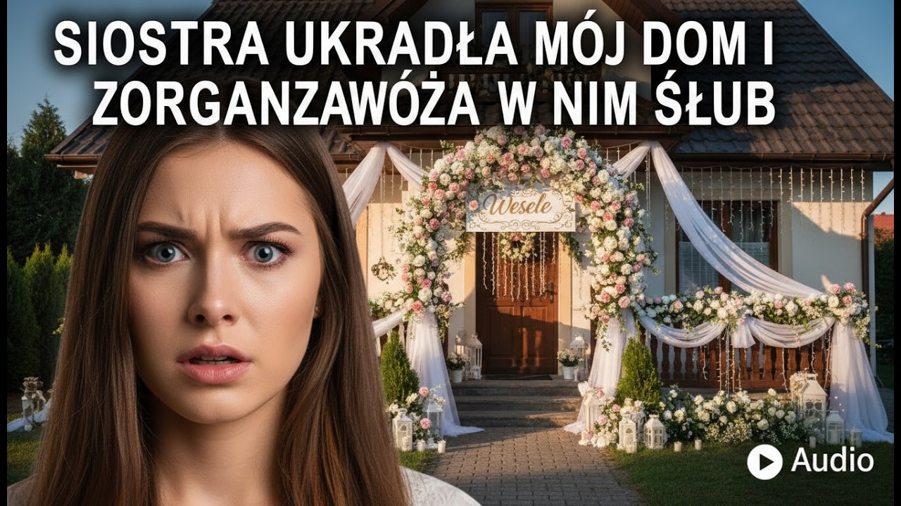 Siostra ukradła mój dom i zorganizowała w nim ślub bez mojej wiedzy