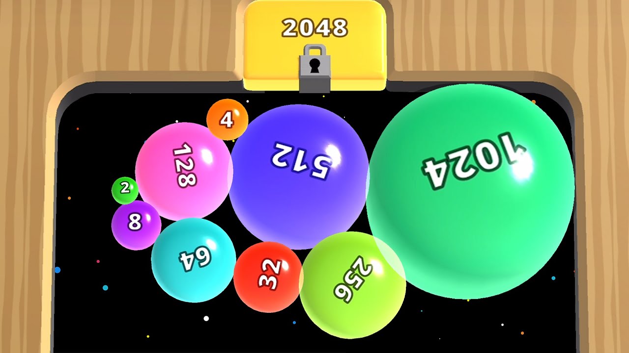 2048 Merge Balls - ALL BOSS (Part 01)