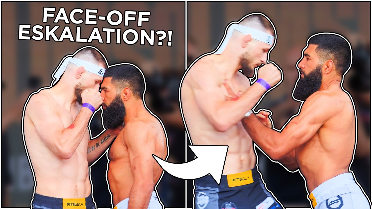 Ahmad bei Oktagon 73 - FACE-OFF & WEIGH-IN (Tourblog - Part 2)