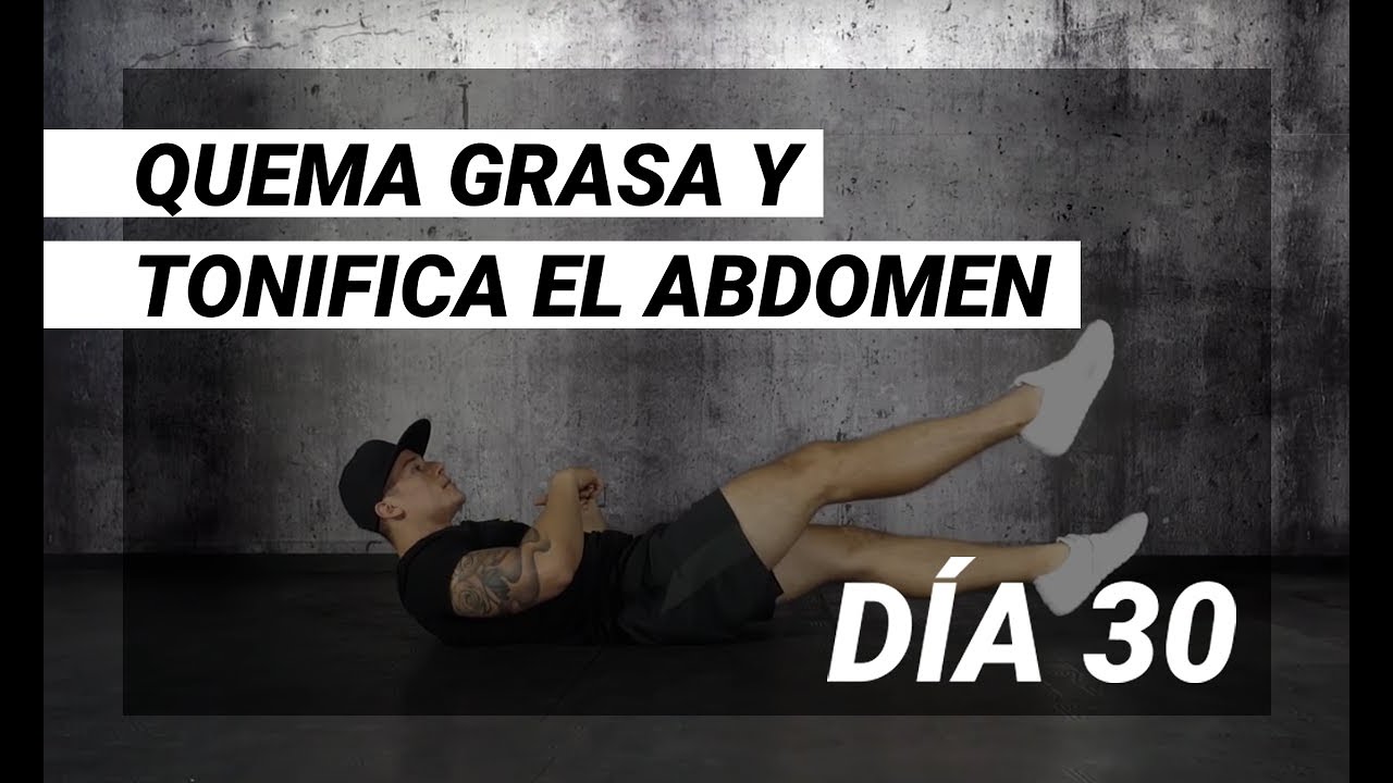 Abdomen definido y marcado - Día 30