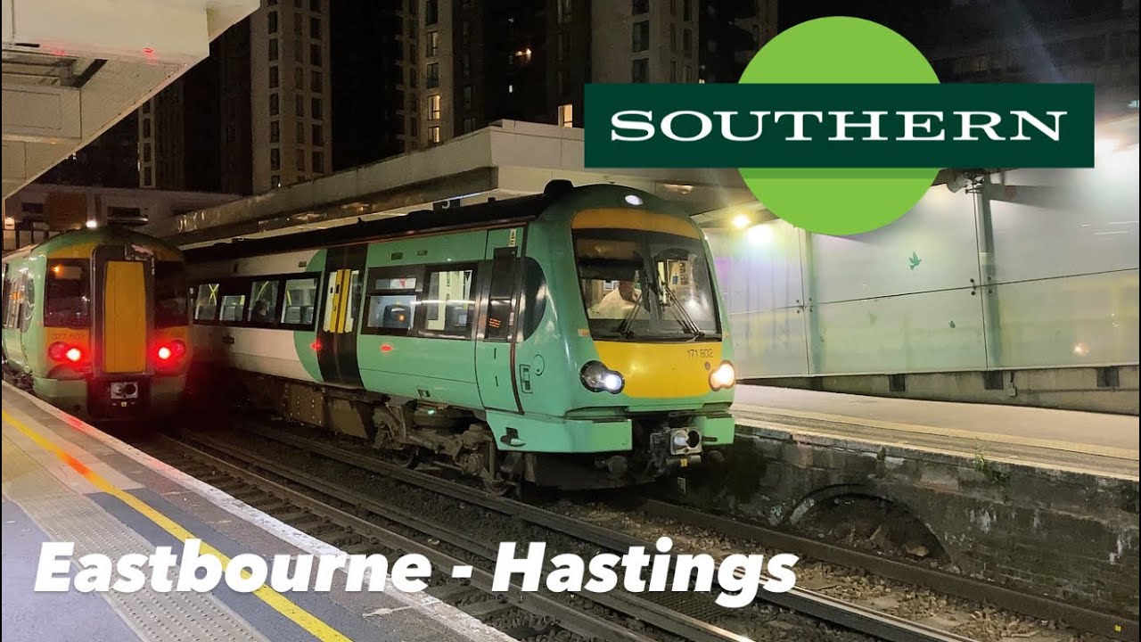Southern Railway Class 171 Turbostar: Eastbourne - Hastings
