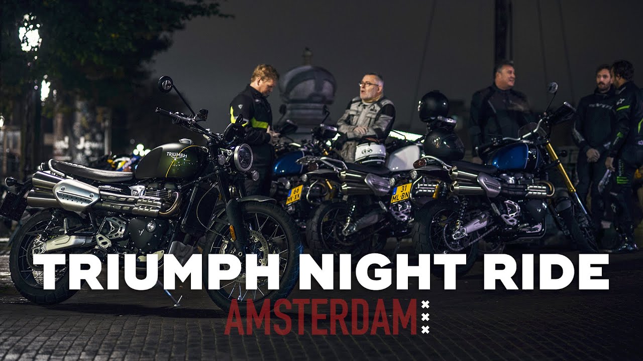 Triumph Scrambler 1200 Night Ride Amsterdam - Lezerstest