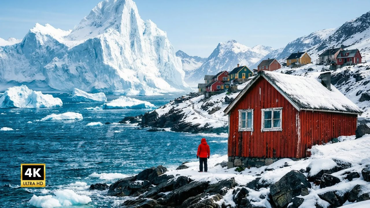 4K Greenland – Nature at the Edge | Peaceful Landscapes