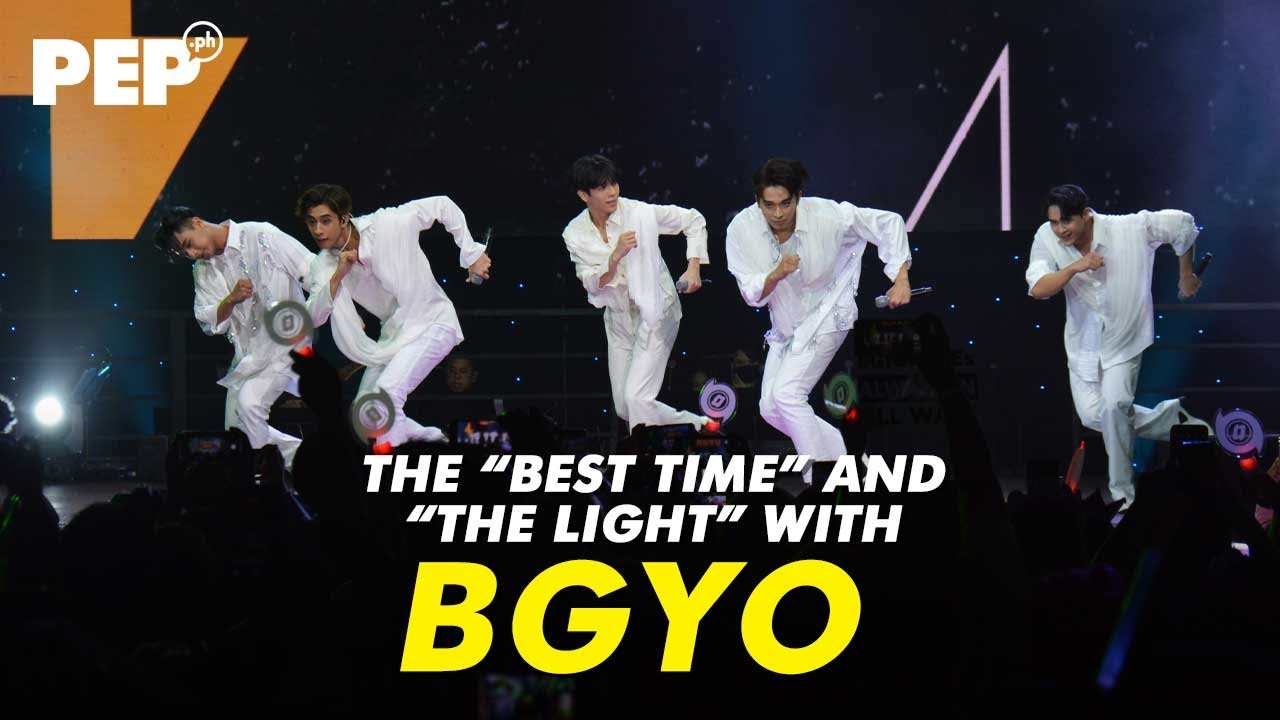 BGYO performing 