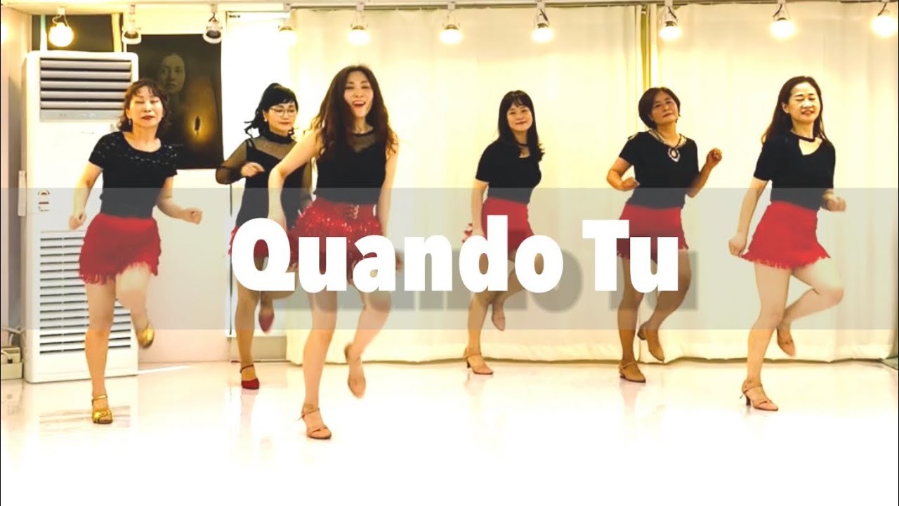 Quando Tu line dance(Improver) 신나는 자이브 함께해요💚🤩