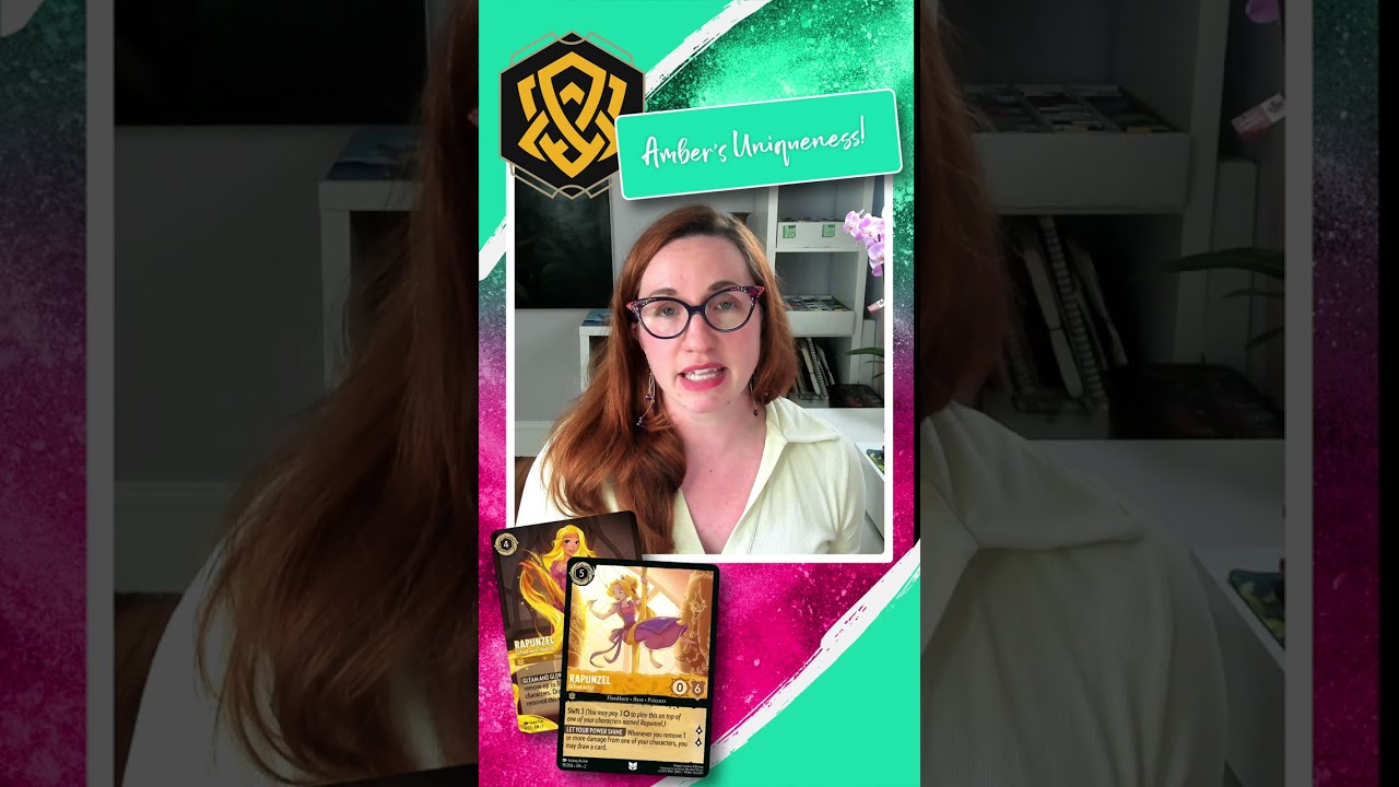 Lorcana Amber Ink and What Makes It Unique #lorcana #lorcanatcg