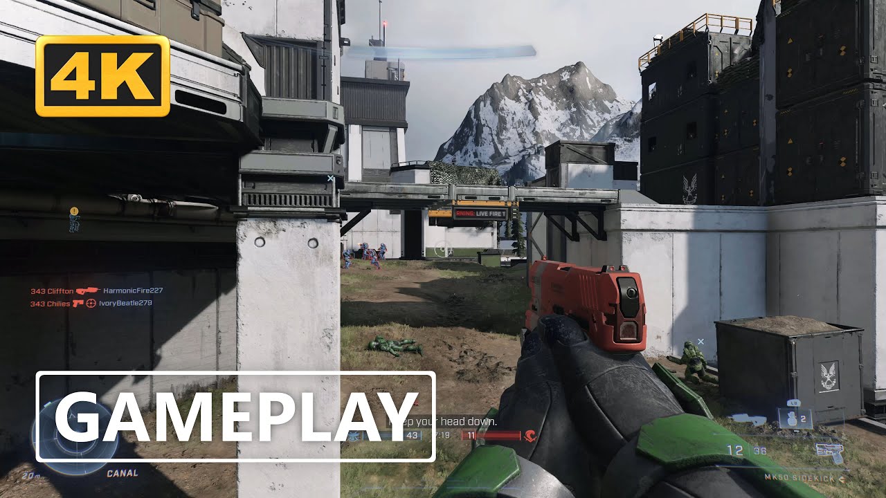 Halo Infinite Flight Gameplay 4K