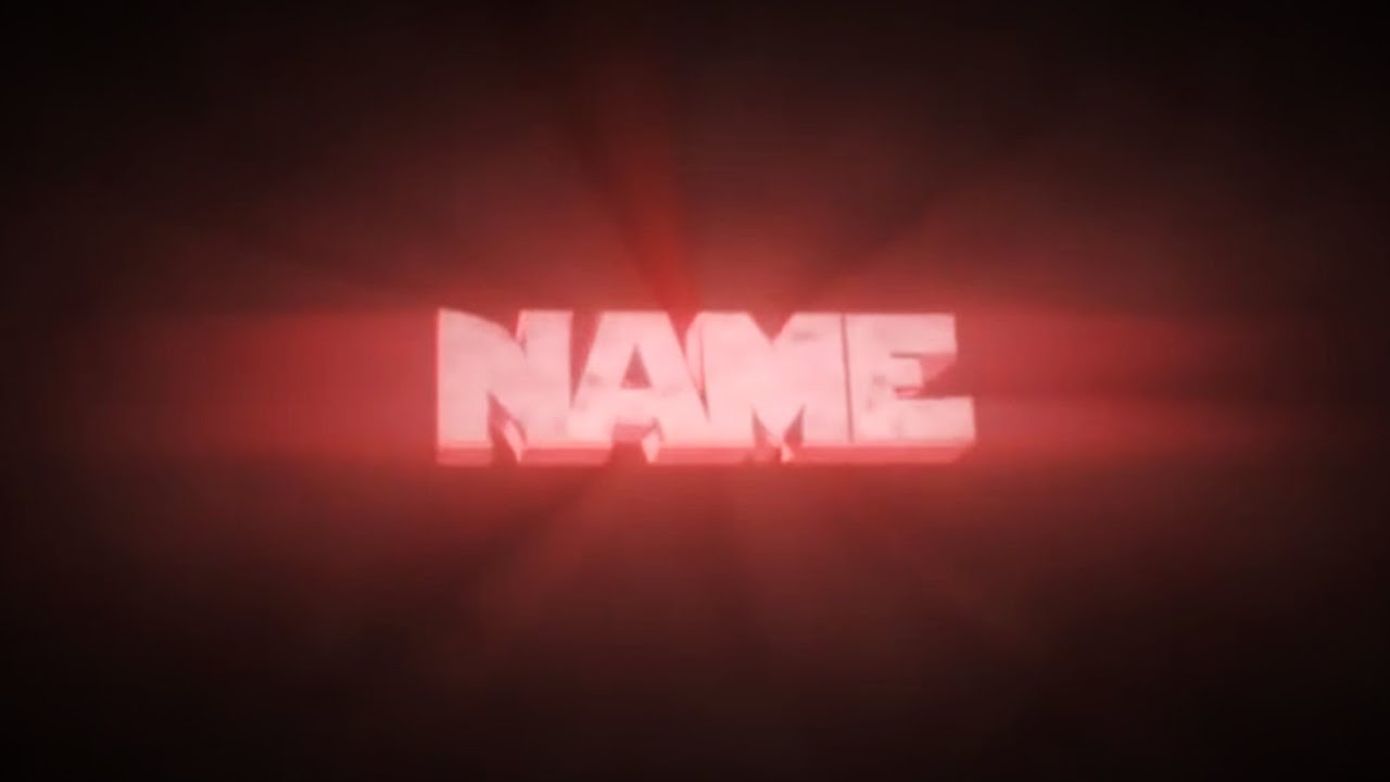 FREE NEW 3D Sync Red Intro Template #416 [Blender]