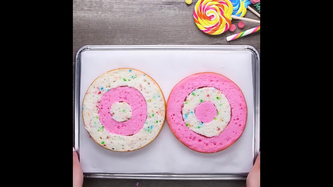 3 yummy flavors, 3 clever hacks, one ultimate Neapolitan cake! by So Yummy