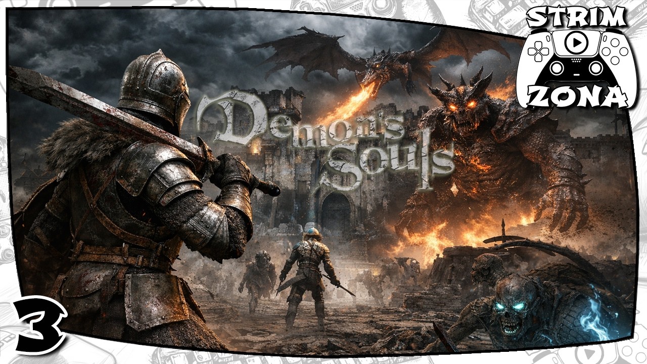 🔴 Demon's Souls - REMAKE | PS5 | Playtrough of old Legendary soulslike | NO COMMENTARY | LIVE #3