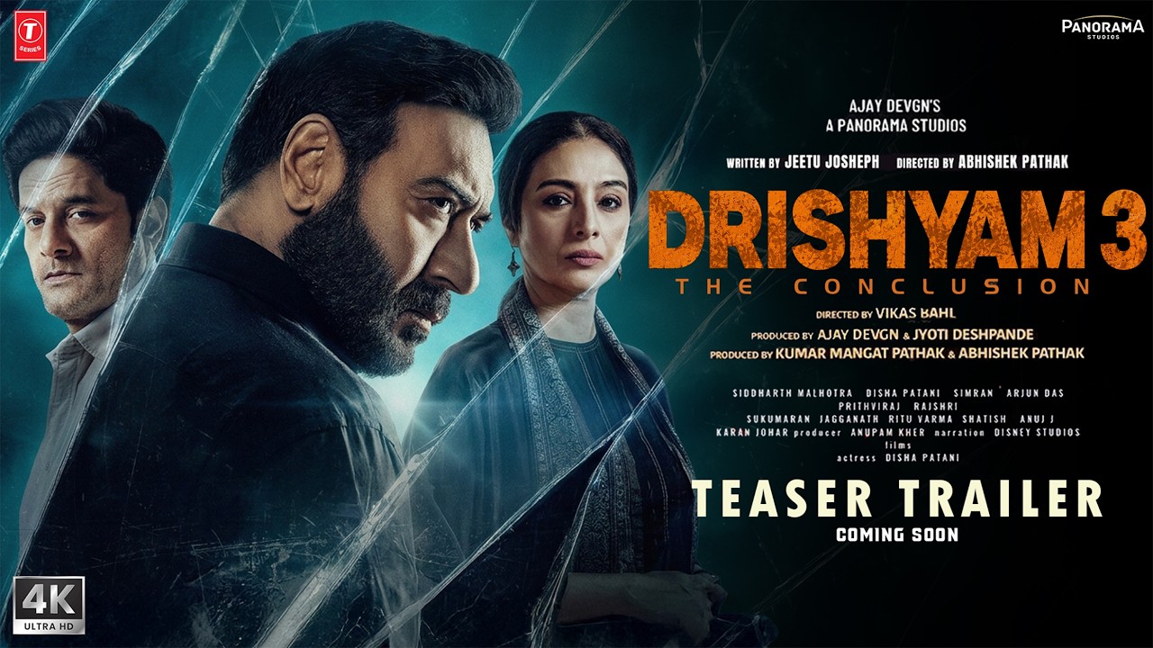 DRISHYAM 3 - Official Trailer Review | Ajay Devgn | Tabu | Jaideep Ahlawat | Shriya S | In 2026