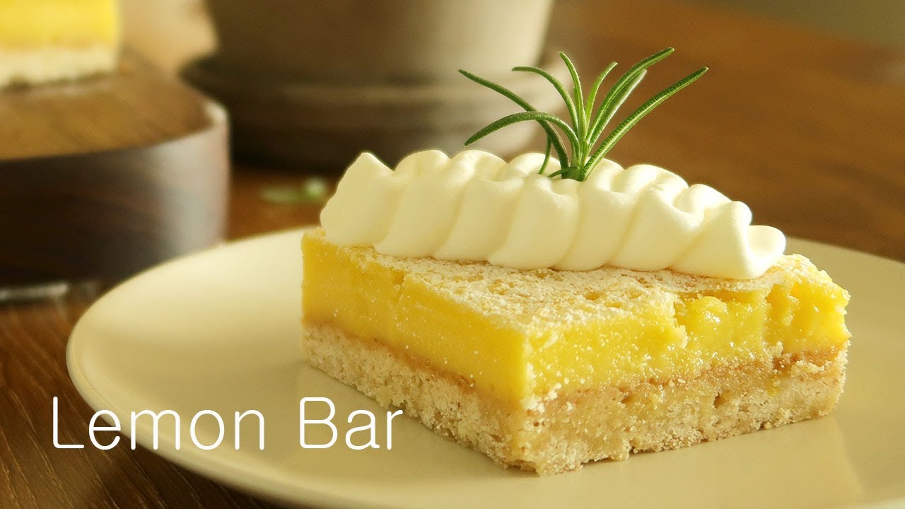[Eng Sub] 기분이 확 좋아지는 한입, 레몬바 (너무 쉬워요) Lemon Bar