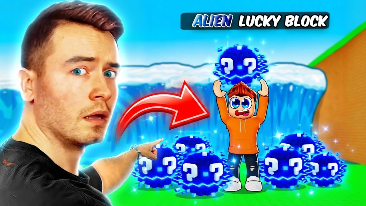 ICH öffne ALIEN LUCKY BLOCKS in TSUNAMI FOR BRAINROTS! (Roblox)