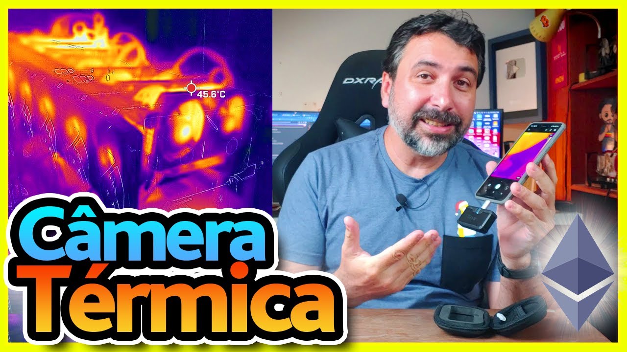 🔥 Camera térmica FLIR One Pro LT - Câmera Térmica para Android e IOS