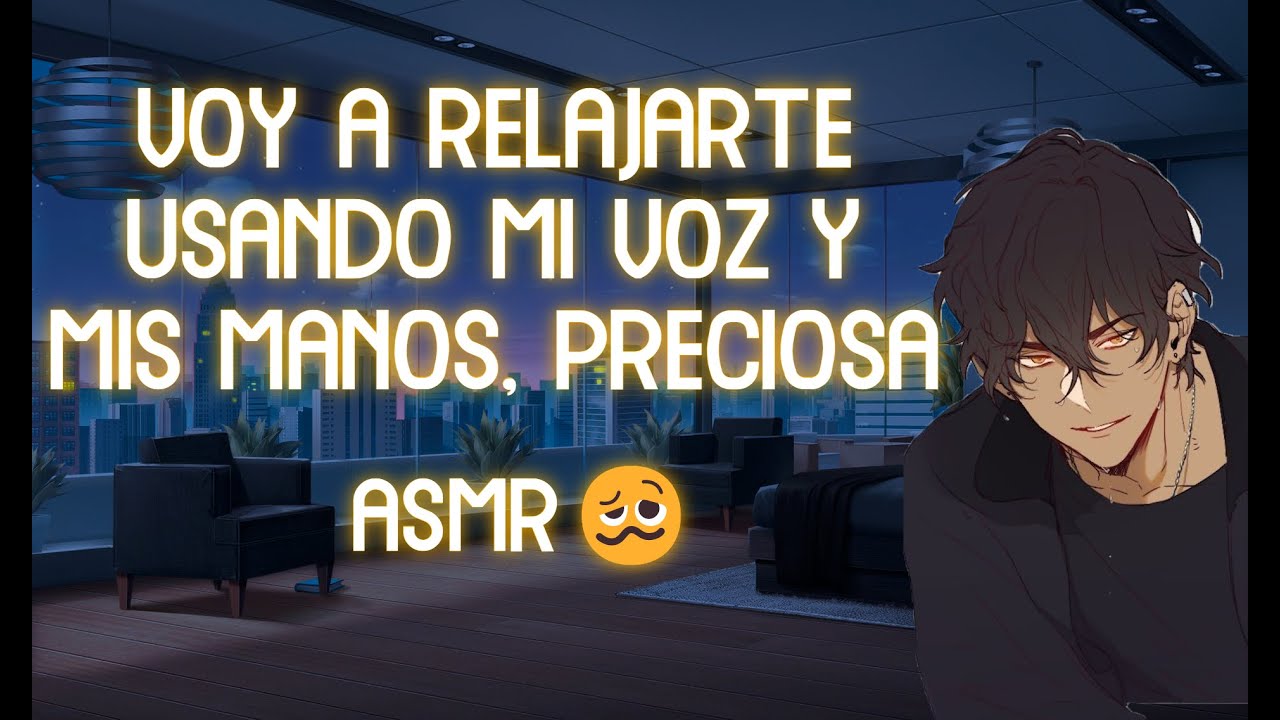 TU NOVIO TE MIMA Y TE SUSURRA PARA DORMIR😳😴| ROLEPLAY ASMR | En Español - Hunter Wolf🔥