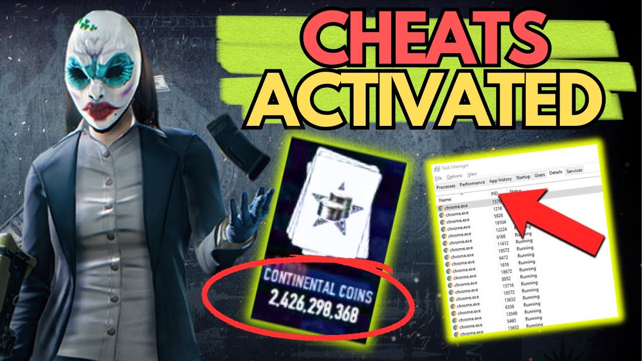 I used CHEATS in PAYDAY 2
