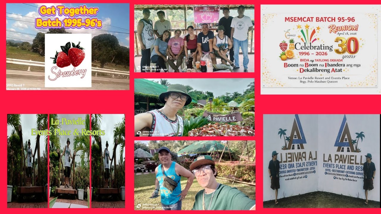La Favielle Event Places & Resort @ Brgy Polo Mauban, Quezon 30th Get together Strawberry section 