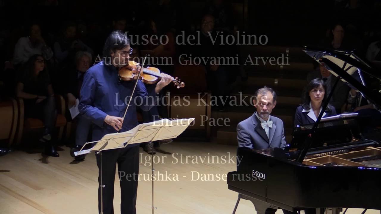 Leonidas Kavakos - Enrico Pace - Igor Stravinsky Petrushka  Danse russe