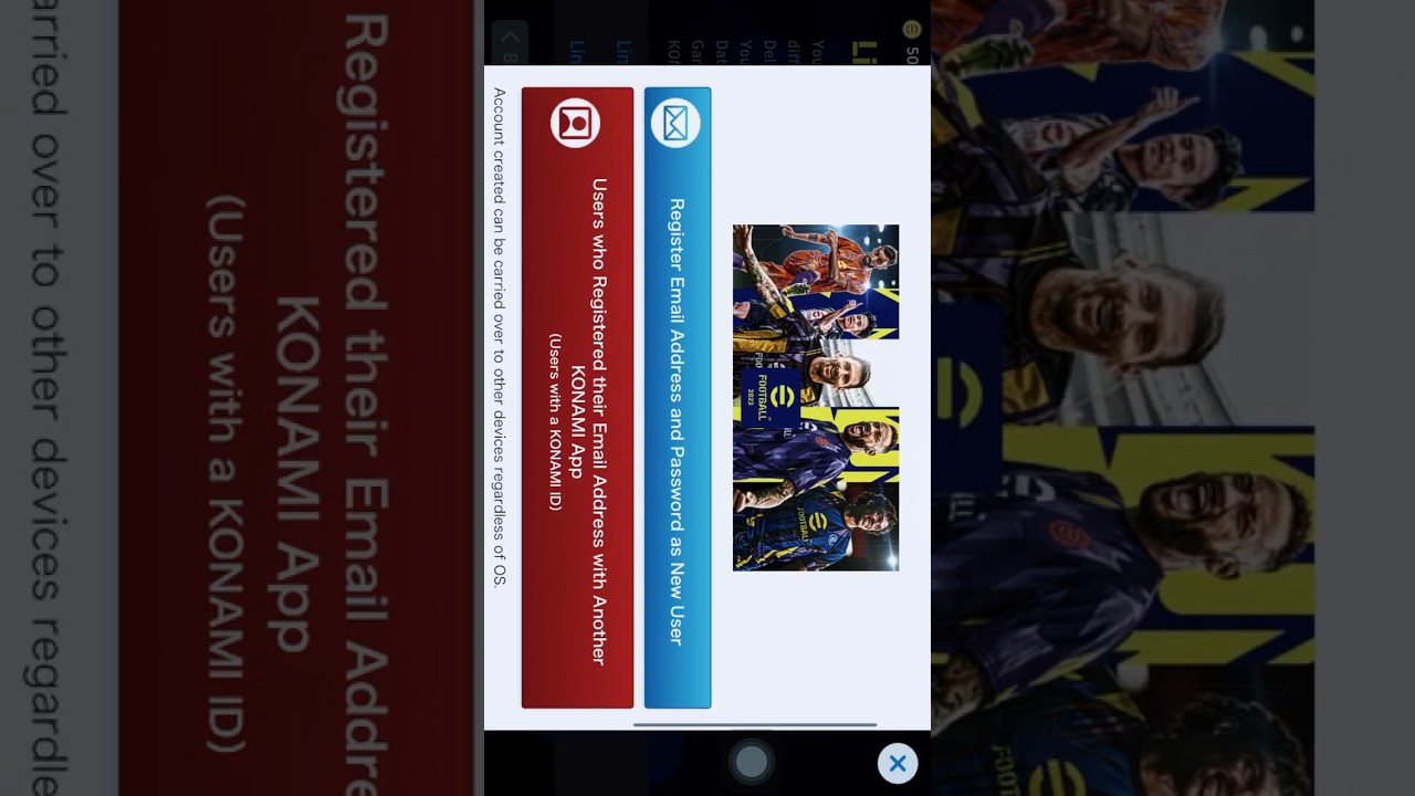 How To Create Konami Account #efootball2023 #pes #efootball #gamer #football #fifa #pes2023 #messi