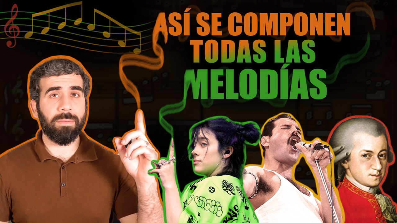 De Mozart a Queen y Billie Eilish - Cómo se compone una melodía | Análisis Musical