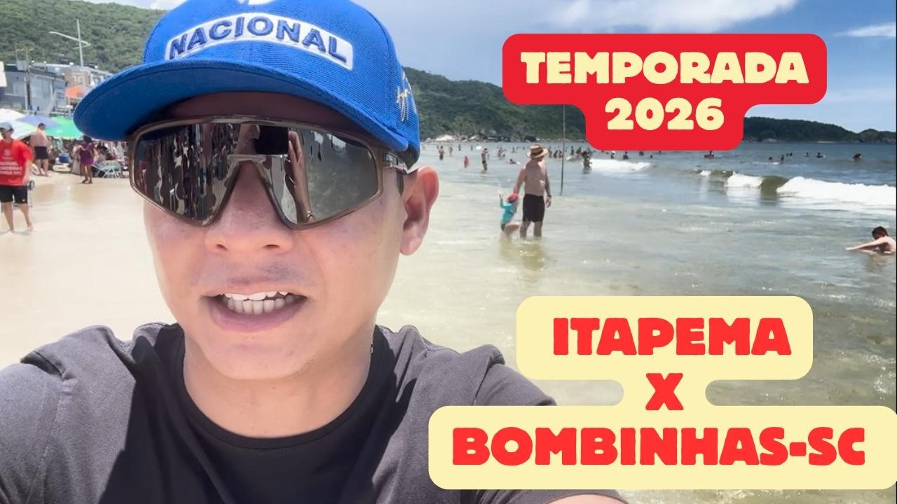 O QUE NINGUÉM TE CONTA SOBRE ITAPEMA E BOMBINHAS NA ALTA TEMPORADA! 🌴