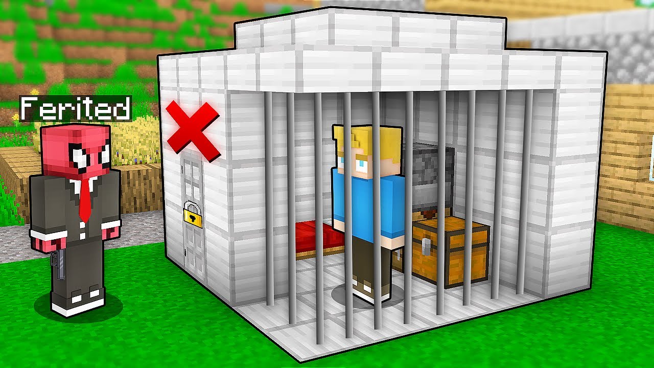 POLİS OLUP HERKESİ HAPSE ATTIM - Minecraft