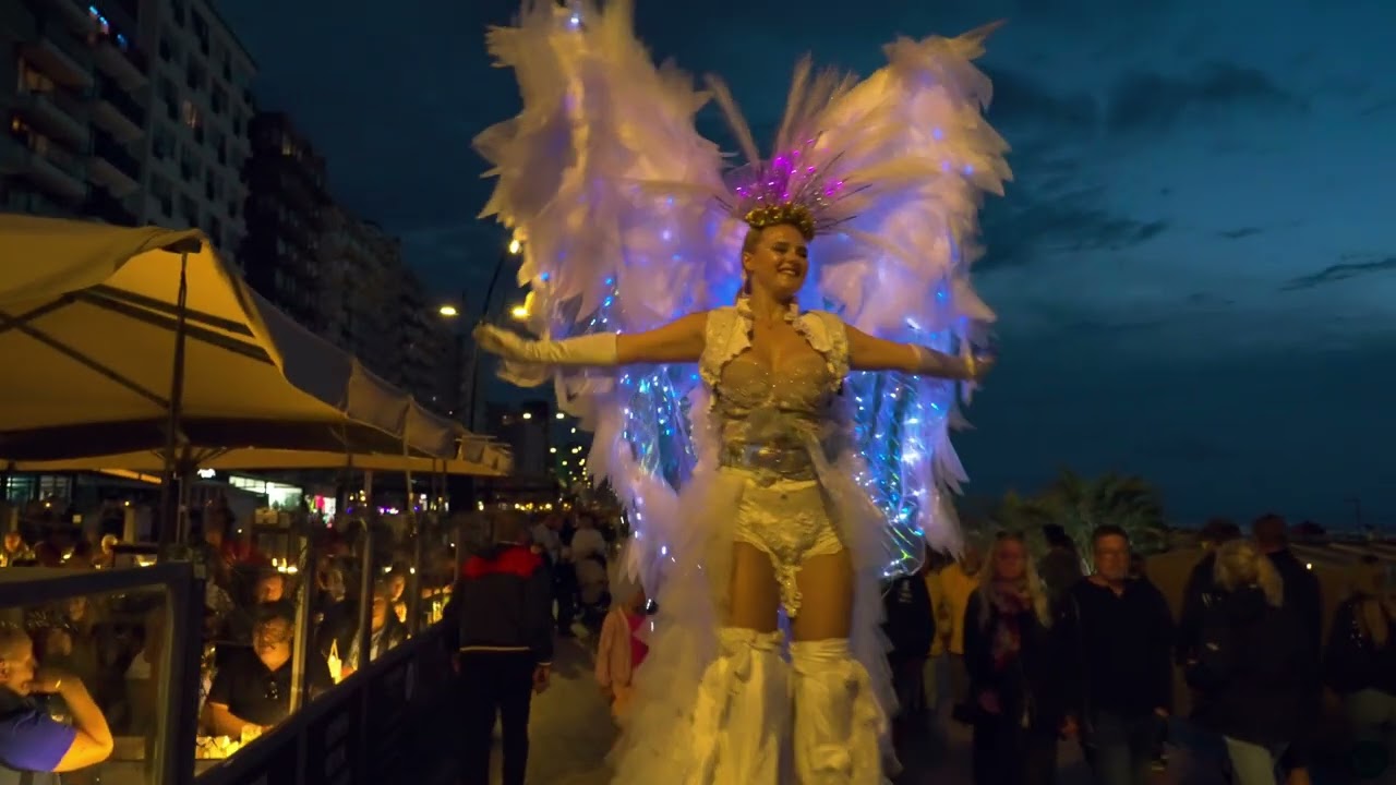 Animatie op zeedijk tijdens nationale feestdag 2025 @ Blankenberge