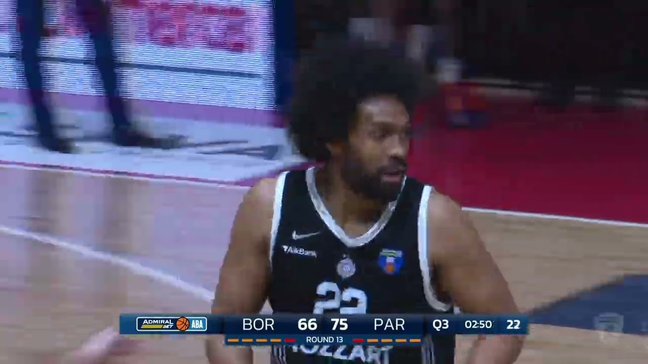 AdmiralBet ABA League 2025/26, highlights, Round 13: Borac Mozzart – Partizan Mozzart Bet (3.1.2026)