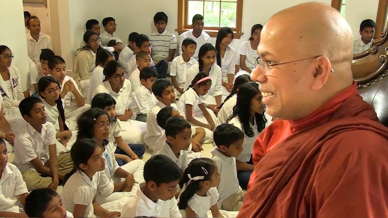 Dhamma Discussion with Children | Kiribathgoda Gnanananda Thero | Toronto