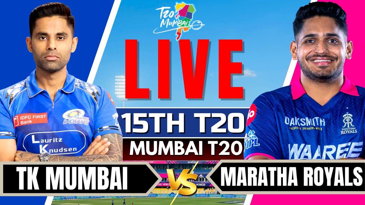 Mumbai T20 Live - MSC Maratha Royals vs Triumph Knights Mumbai North East | Mumbai T20 League Live