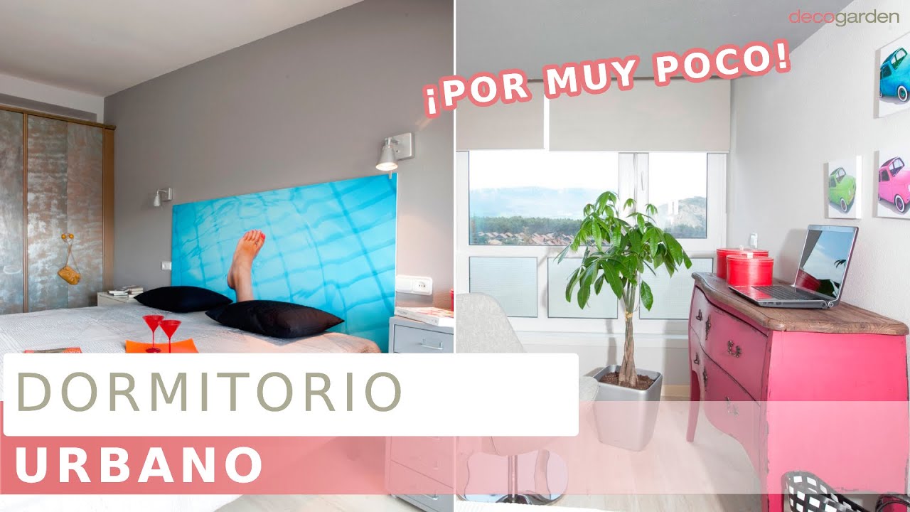 Dormitorio urbano y moderno ​🏘️​👯‍♀️​ Dormitorio principal 🎨​ Decogarden