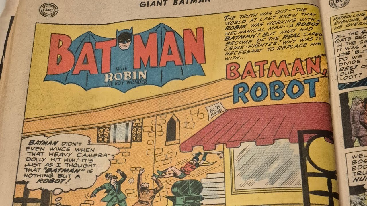 Batman and Robin in Batman Robot