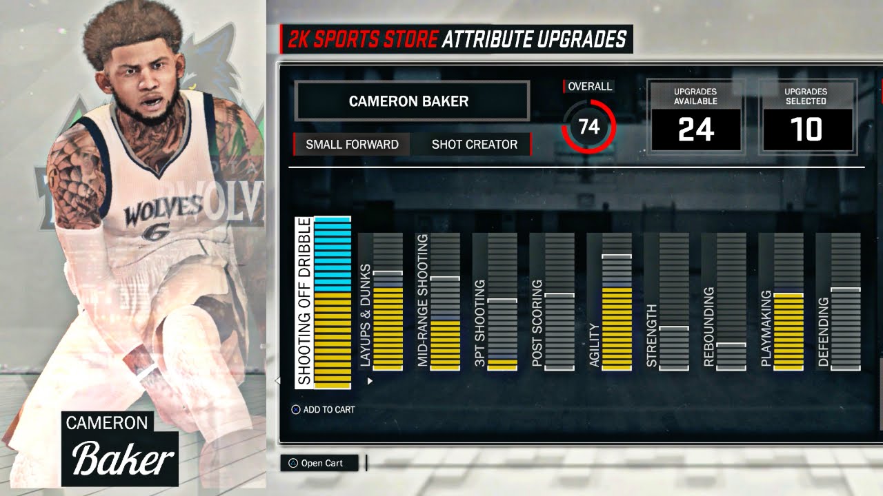 Attribute Update | Showing EVERYTHING, Jumpshot, Crossovers Dunks And MORE - NBA 2K17 MyCAREER