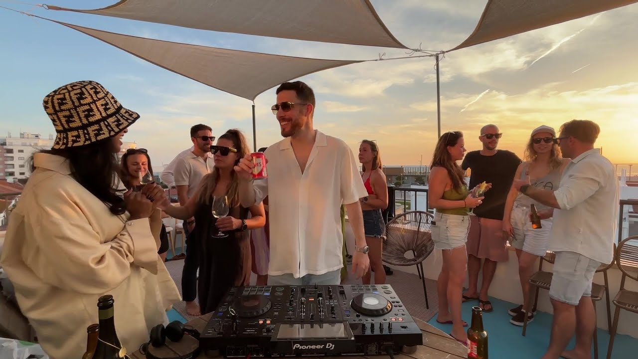 Monkeyneck – Lisbon Rooftop House Mix 🌅 | Sunset Chill Vibes
