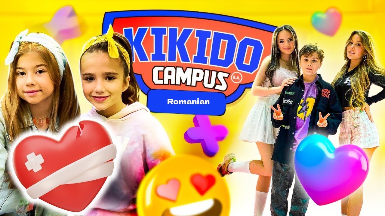 SECRETELE ADOLESCENTELOR PE CAMPUS 🤫 Povești de dragoste școlare KiKiDo Campus Romanian - Compilații
