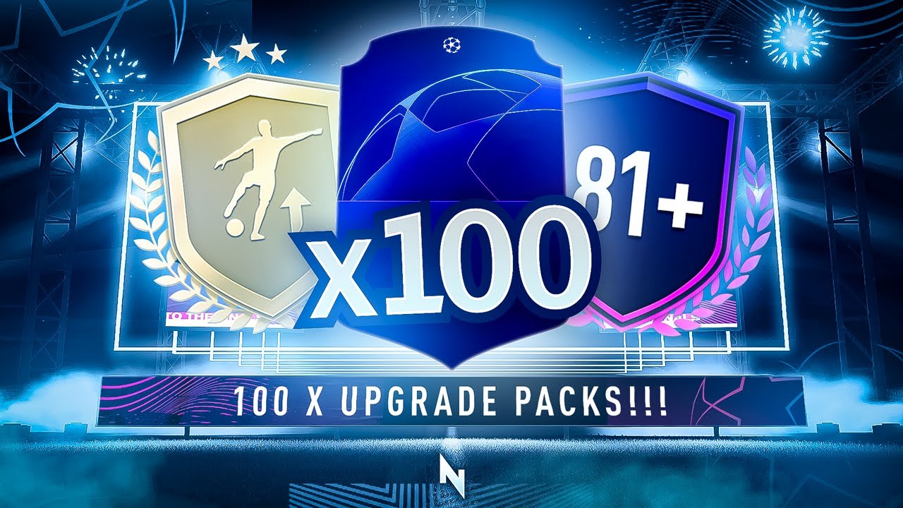 100 x UCL & 2 PLAYER UPGRADE PACKS! - FIFA 21 Ultimate Team