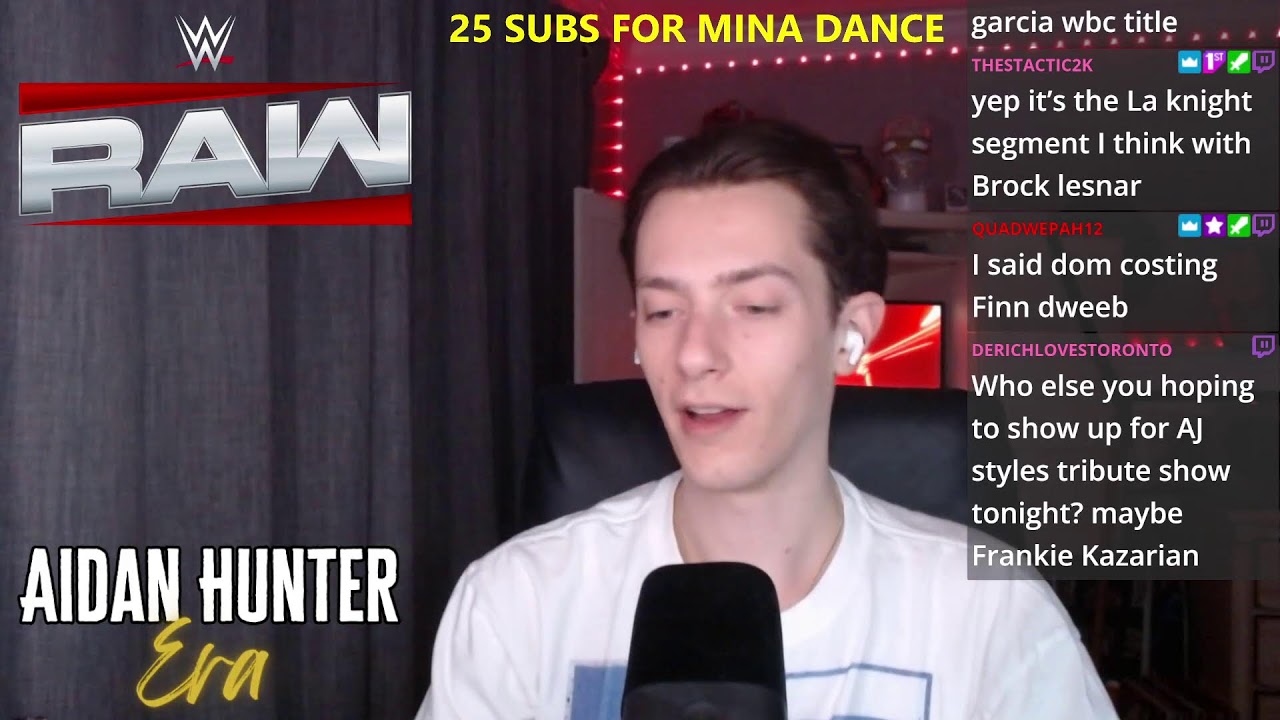 WWE RAW WATCH ALONG!!!!
