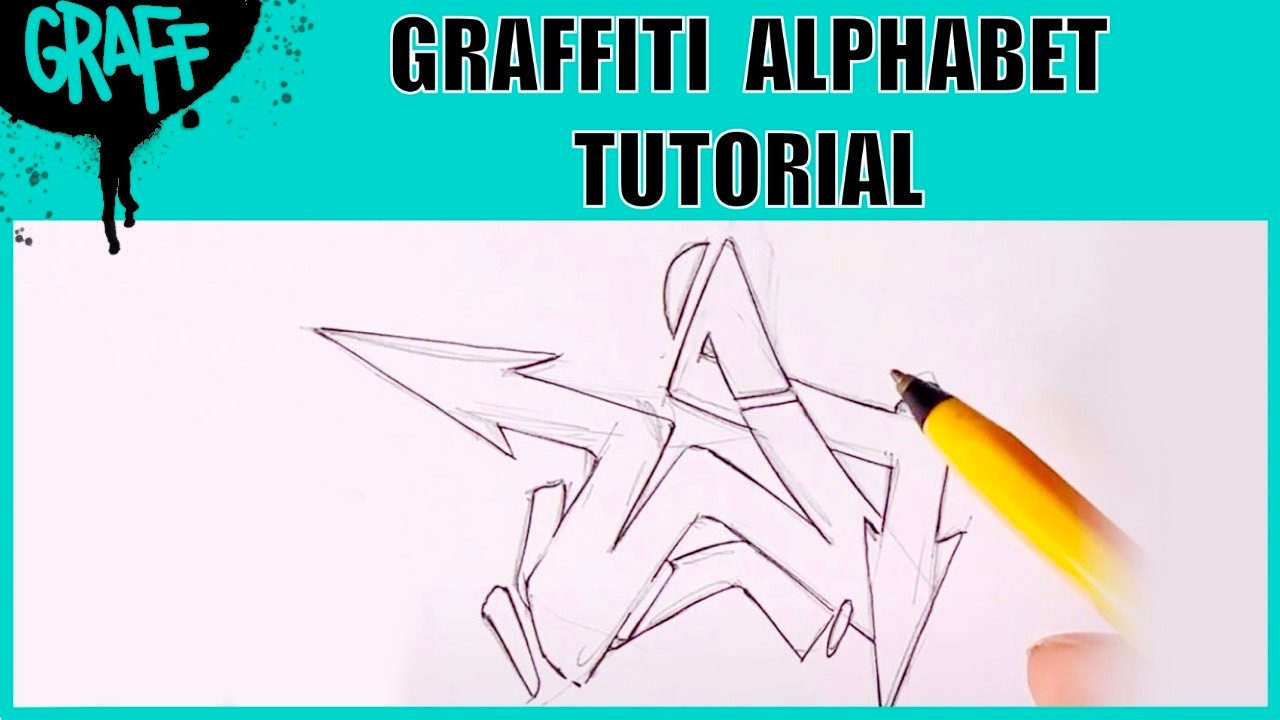 como dibujar la letra W en graffiti