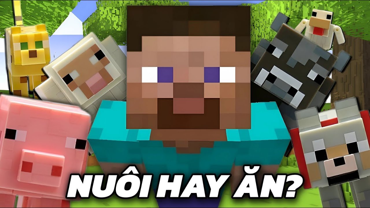 LẦN ĐẦU NU&Ocirc;I TH&Uacute; CƯNG C&Ograve;N BỠ NGỠ 💀| Minecraft #2