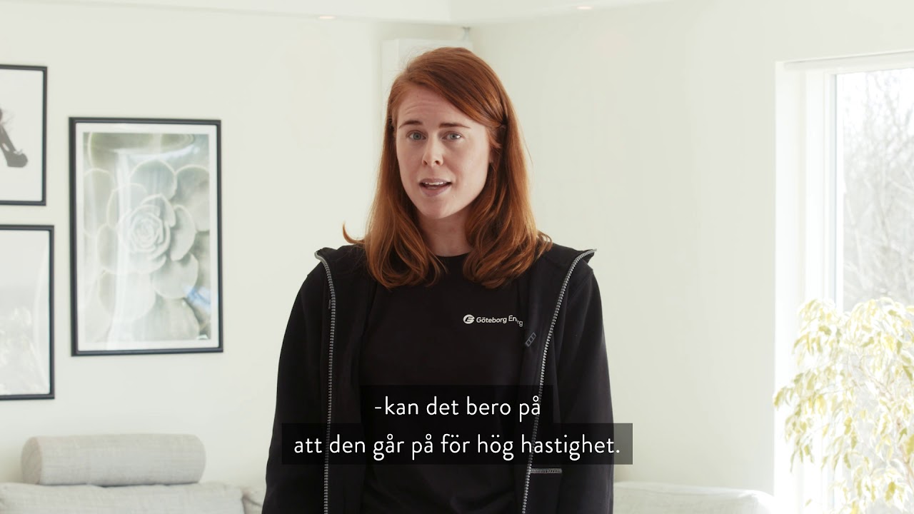 Göteborg Energi Fjärrvärme cirkulationspumpen